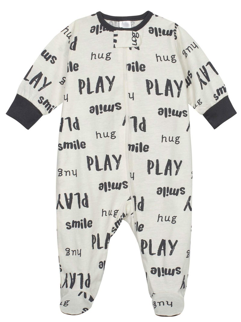 Onesies Brand unisex baby 4-pack 'N Play and Toddler Sleepers, Grey Neutral, Newborn US - Image 2
